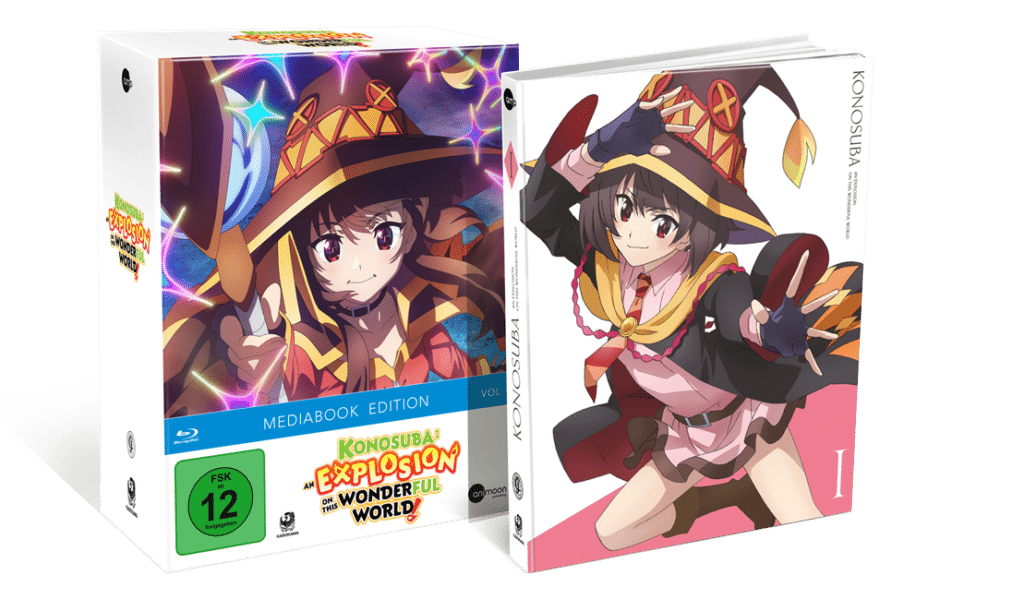 Coverdesign Schuber Konosuba An Explosion on this Wonderful World