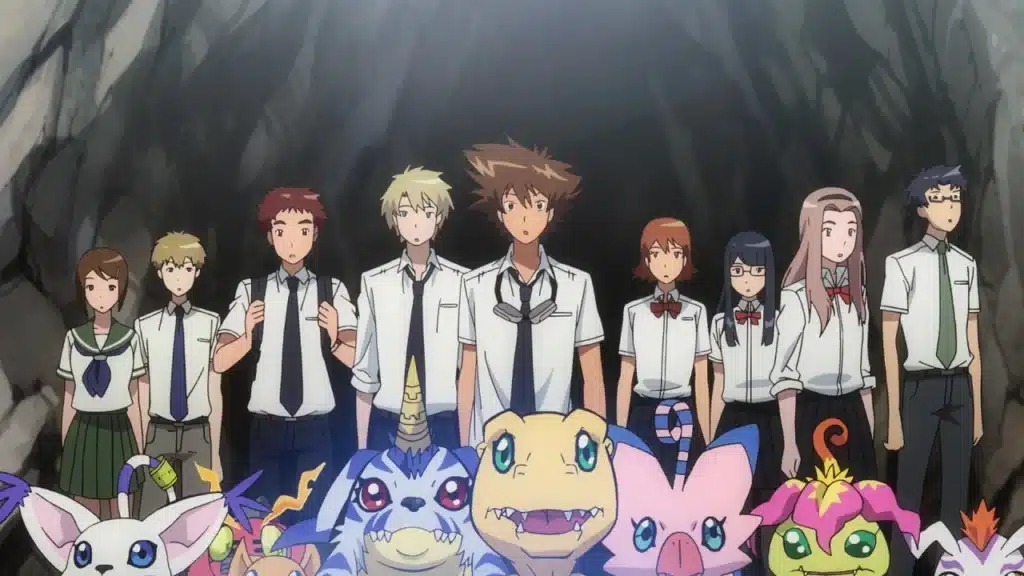 The Protagonists of the Digimon Adventure Tri Movie series