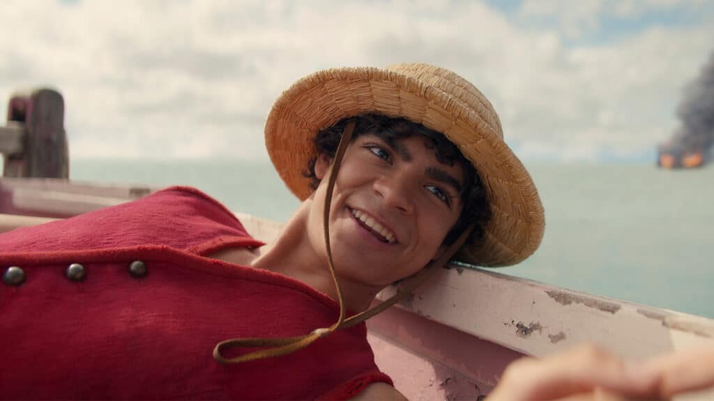 One Piece. Iñaki Godoy as Monkey D. Luffy in season 1 of One Piece. Netflix