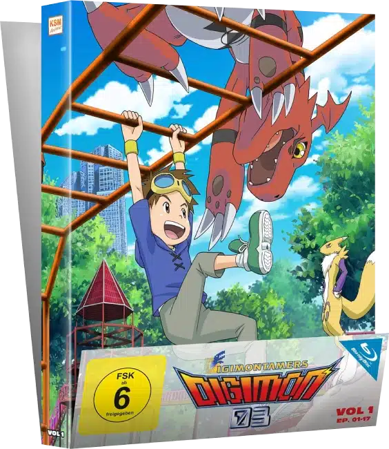 Cover Digimon Tamers Volume 1 Blu-ray