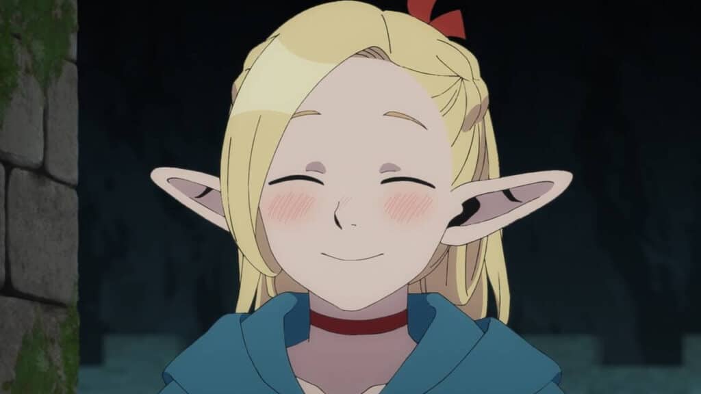 Marcille from Delicious in Dungeon anime Netflix