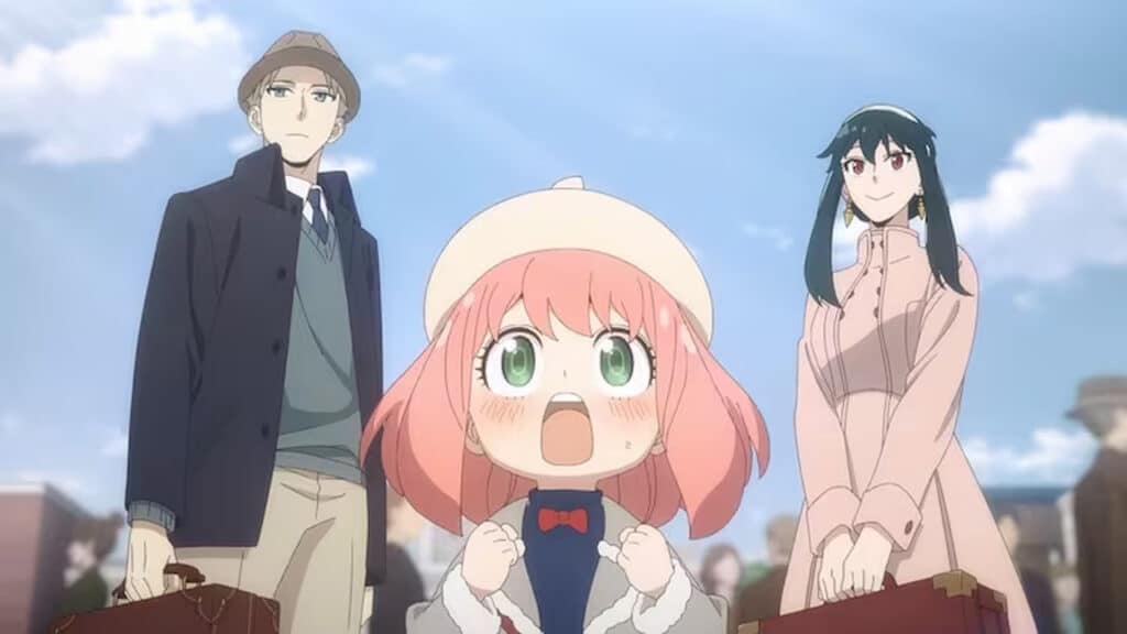 Forger Family from SPY x FAMILY anime