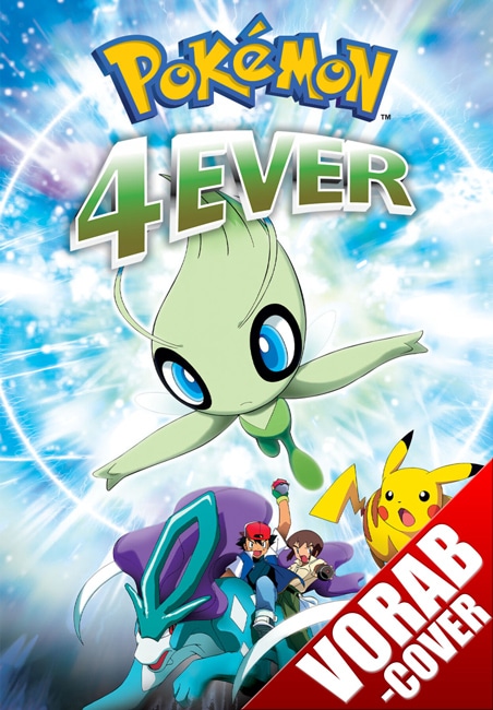 Coverdesign Pokémon 4Ever anime movie Blu-ray