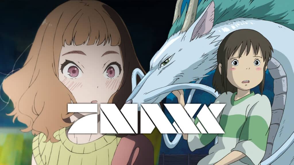 ProSieben MAXX logo Joze to Tora to Sakana-tachi & Spirited Away