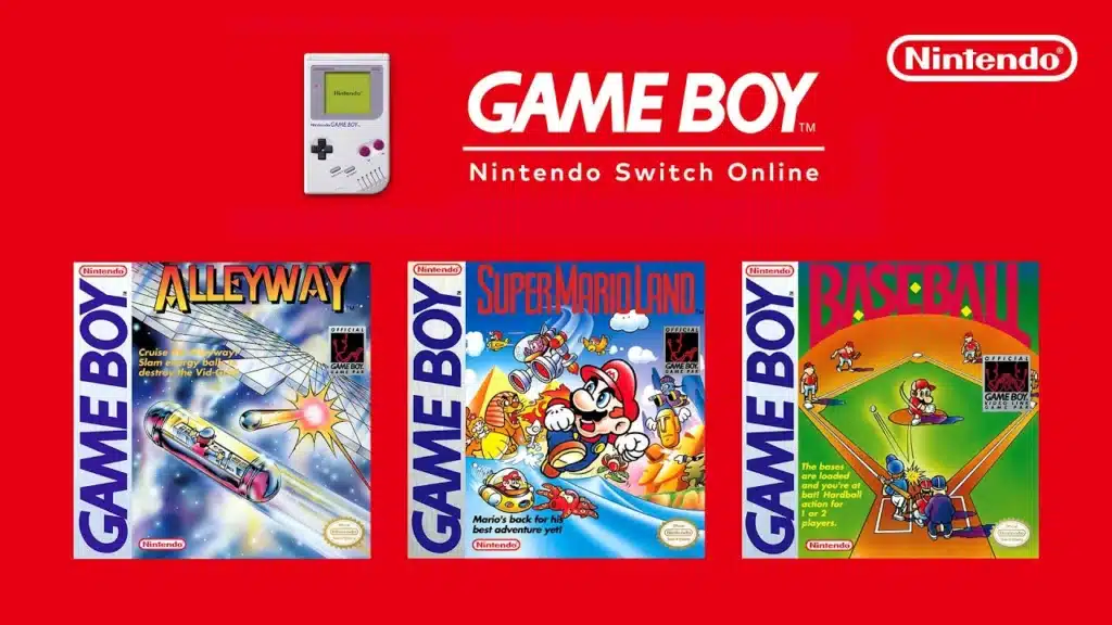 super mario land basebal alleyway nintendo switch online