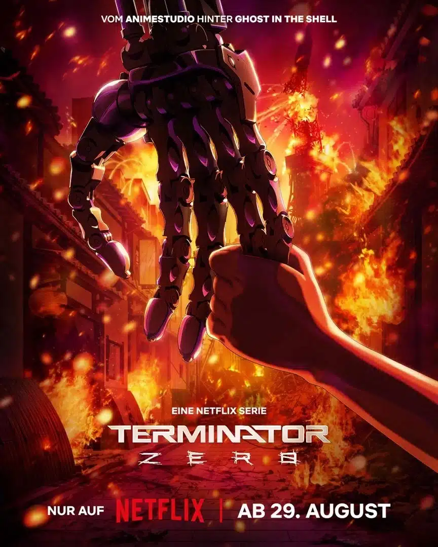 Terminator zero anime netflix visual