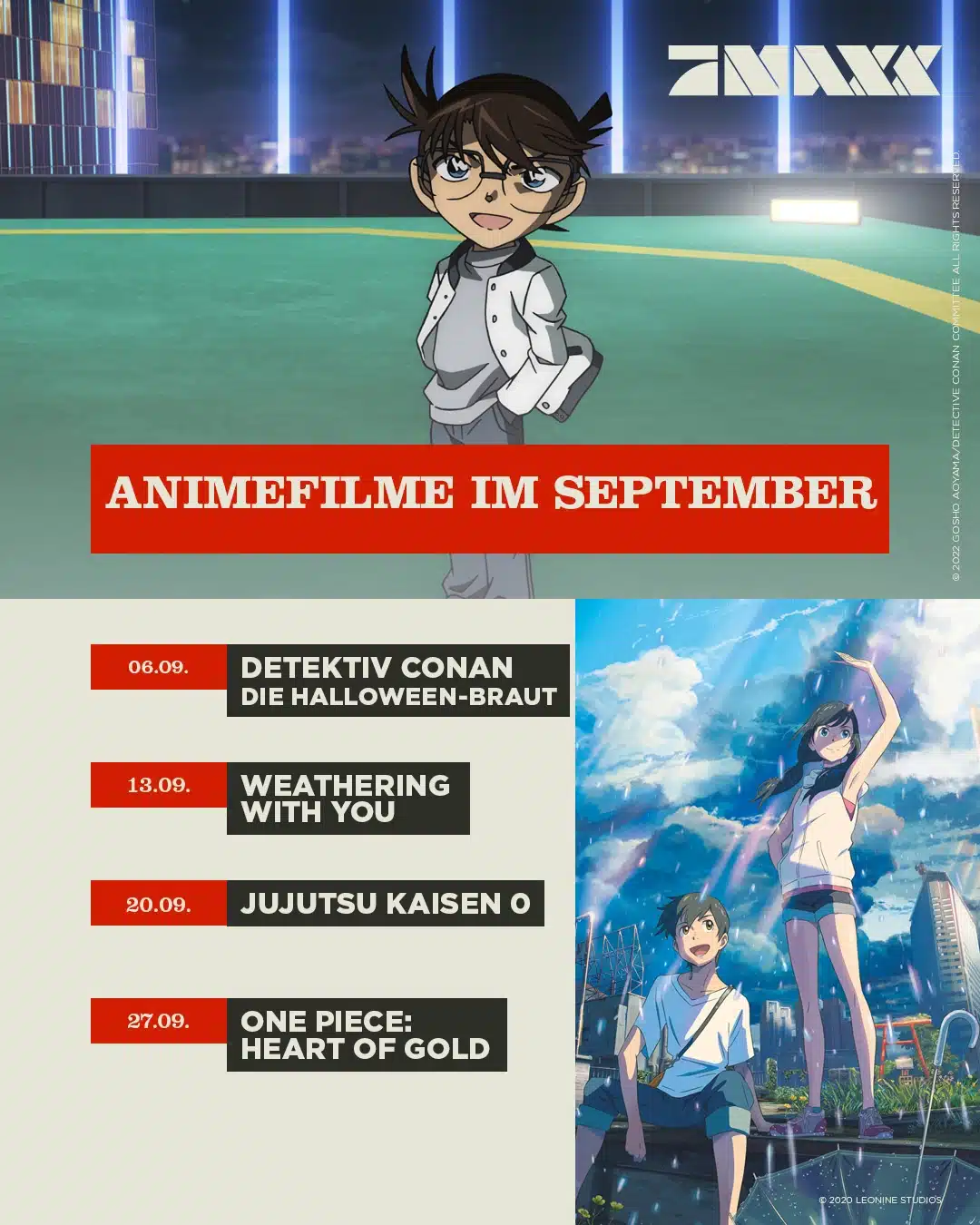 prosieben maxx anime-filme september 2024