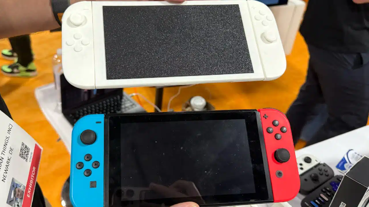 Nintendo Switch 2-Attrappe auf der CES 2025